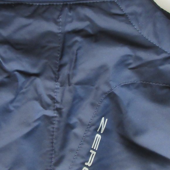 Zero Restriction Golf Vest Z625 Primaloft Navy Men's Medium Signature Bank Logo - Picture 6 of 16